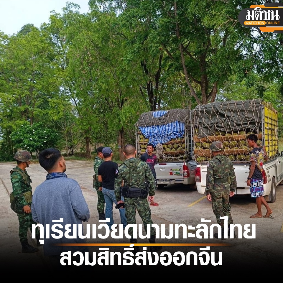 冒充泰国榴莲出口中国？！泰警方成功拦截1吨越南榴莲！